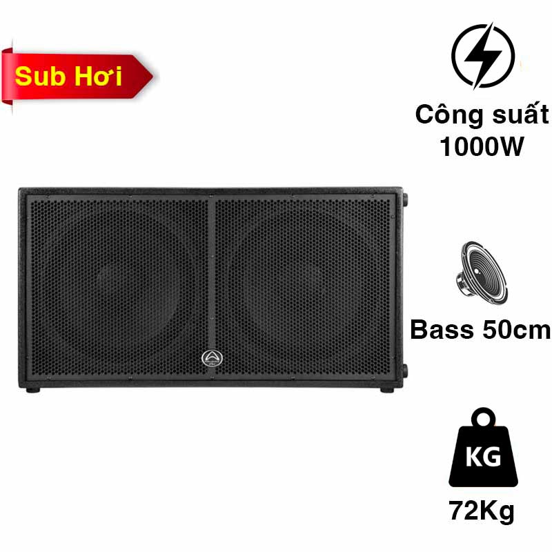Loa Sub Hội Trường Wharfedale Impact 218B, Sub hơi, 1000W, Bass 45cm x 2